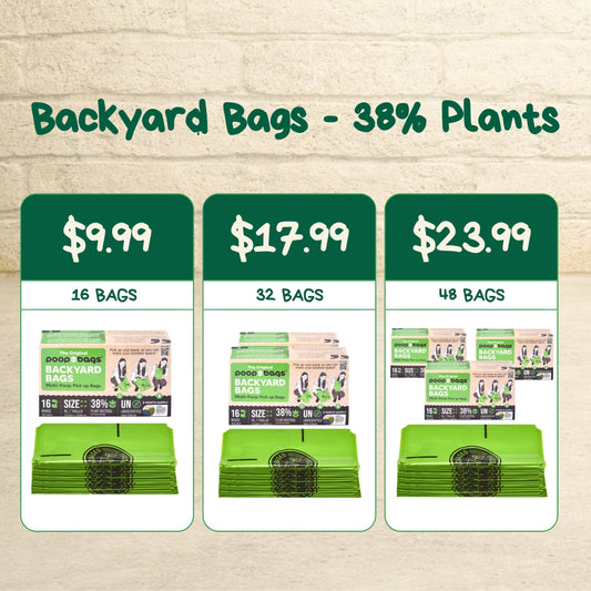 Backyard Multi Pick-up Poop Bags