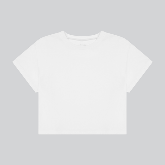 Compostable Organic Cotton Crop 'Crop' Top