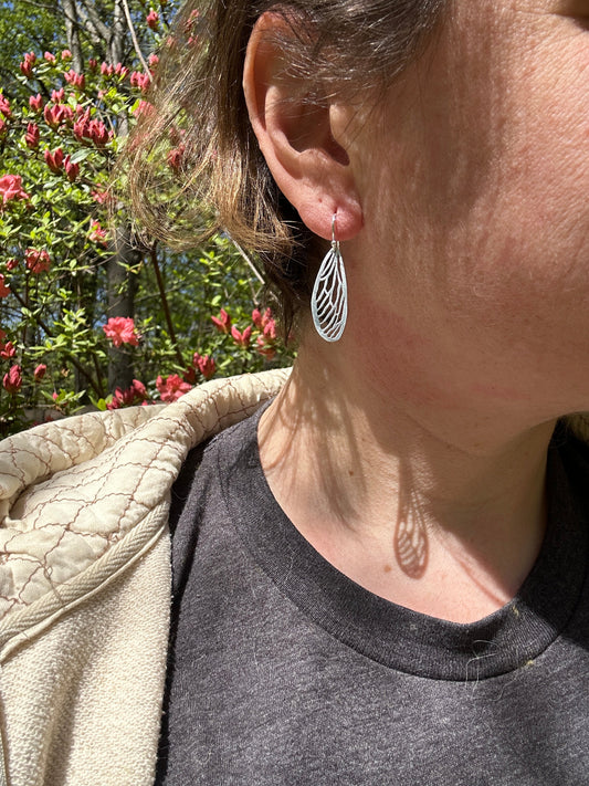 Cicada Wing earrings