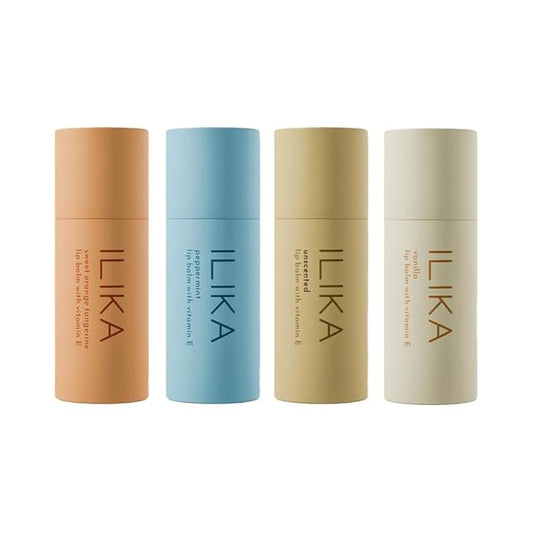 ILIKA Lip Balm - 4 Pack, Classic Collection