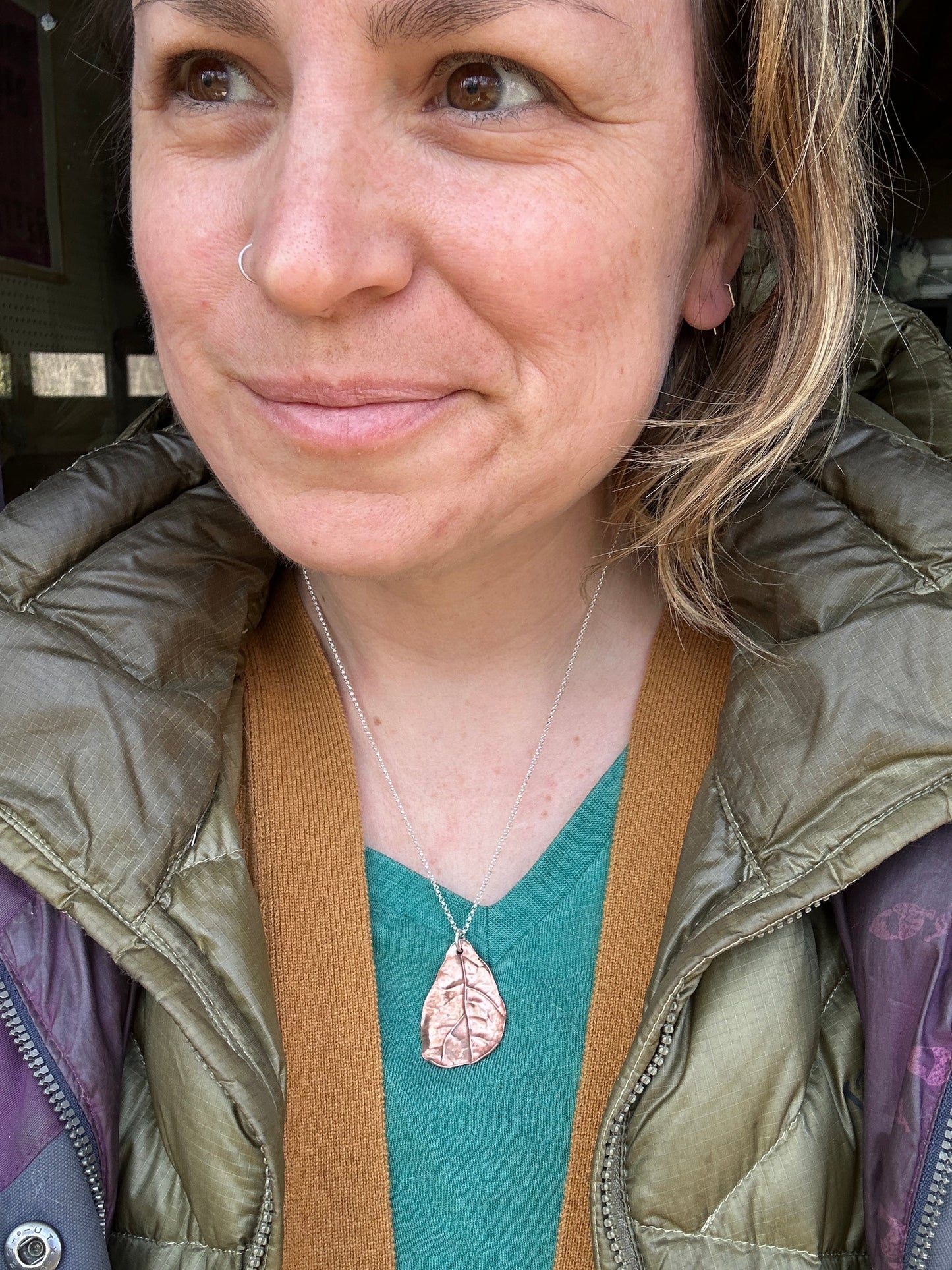 Fiddle Leaf Fig Necklace