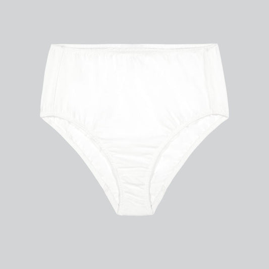 Compostable Organic Cotton High-Waist Brief
