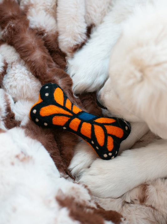 MONARCH BUTTERFLY WOOLBONE