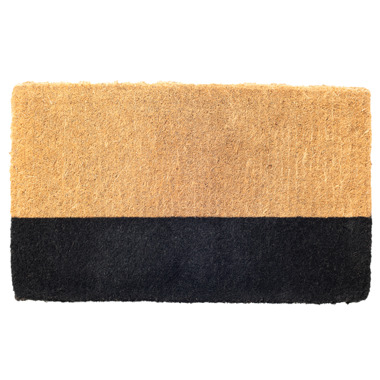 Black Belt Coir Doormat