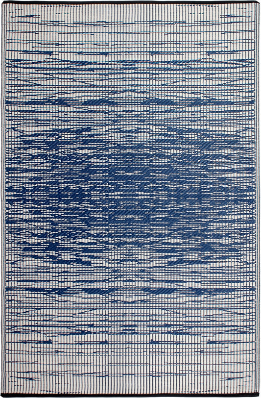 Brooklyn - Blue Outdoor Rug for Patio