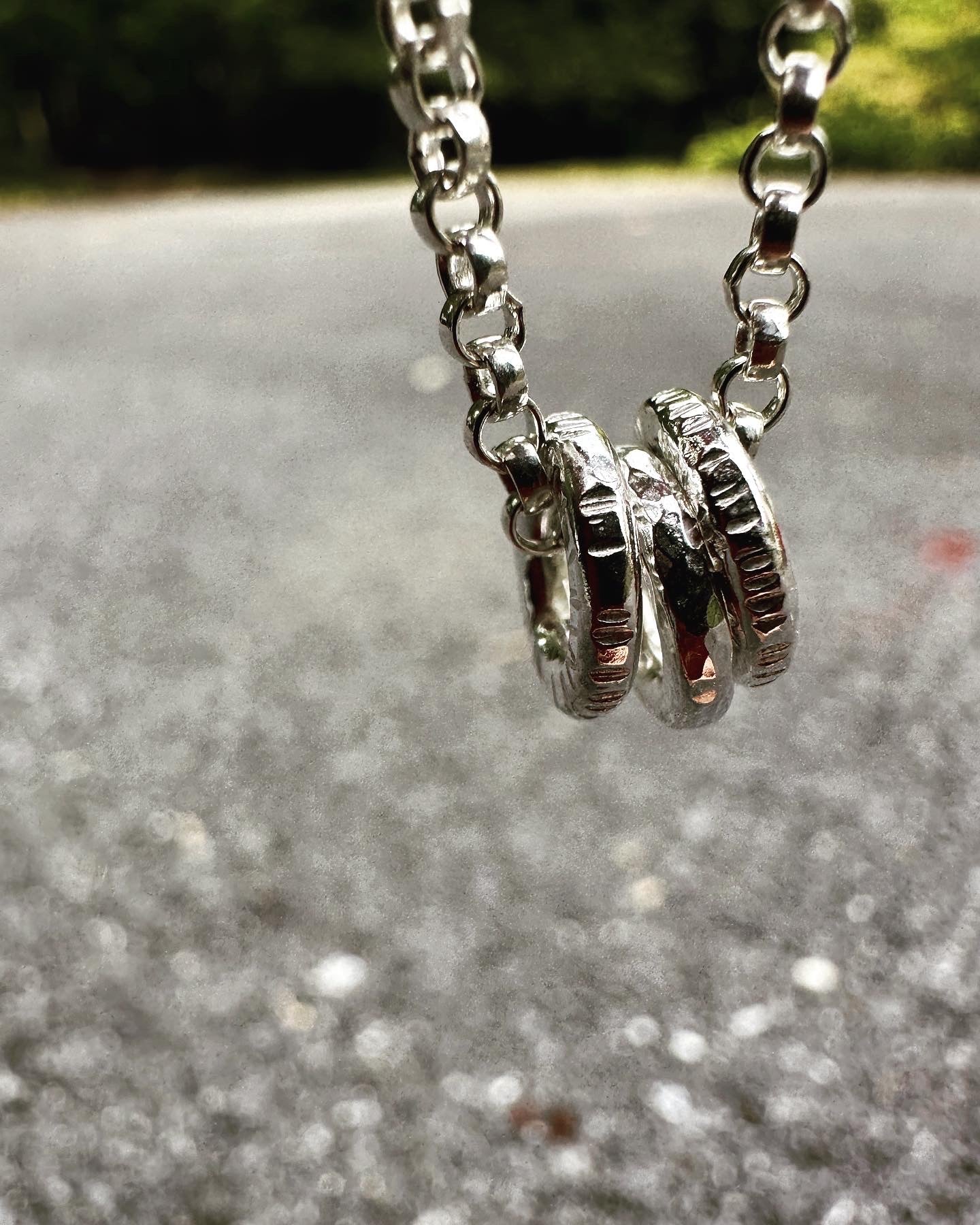 Potomac Cycle Circles necklace