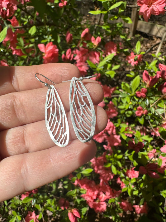 Cicada Wing earrings