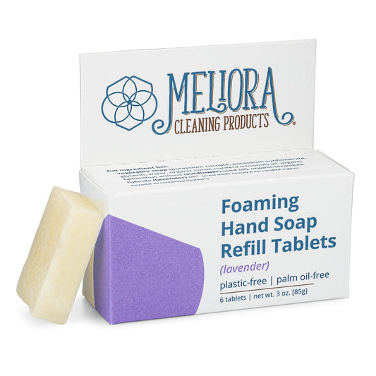 Foaming Hand Soap Refill Tablets - 6-Pack Plastic-Free Boxed