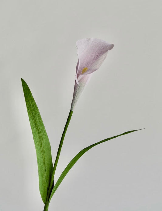 Calla Lily Single Stem | Handcrafted Paper Flower