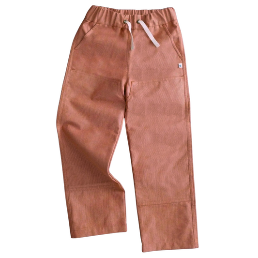 Jules Pants - Orange Chambray