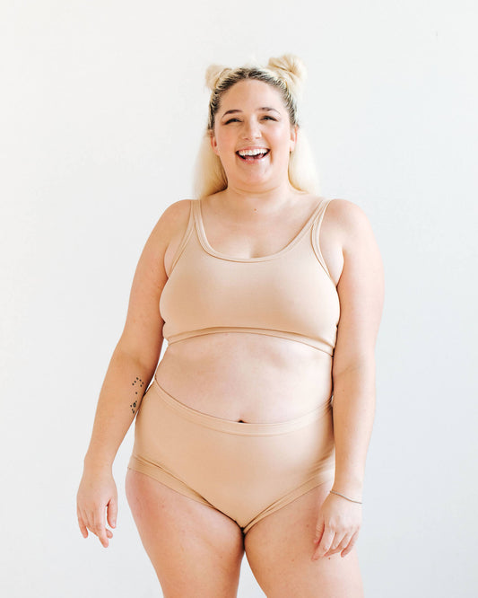 Longline Bra Pine Nut