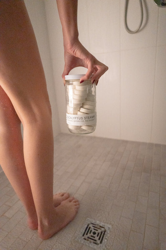 EUCALYPTUS STEAM® Cleansing vapors for the shower® - Bulk Jar - No Tox Life®