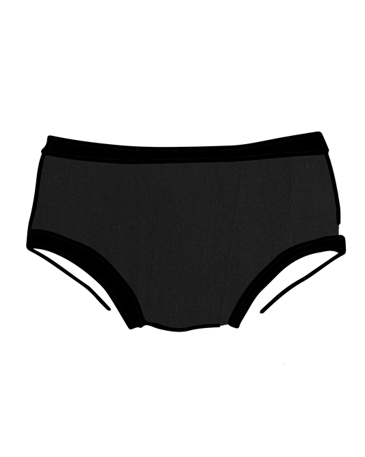 Hipster Plain Black