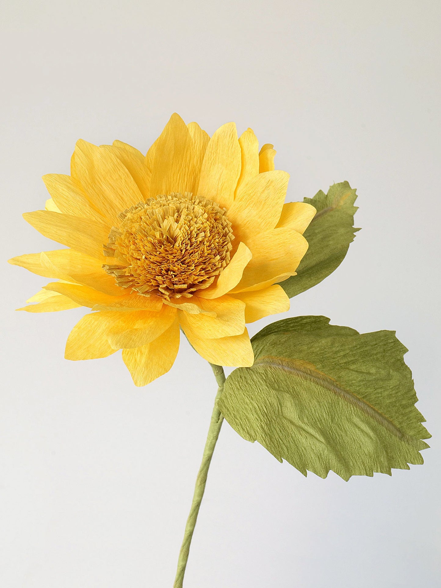 Sunflower Single Stem | Handcrafted Paper Flower