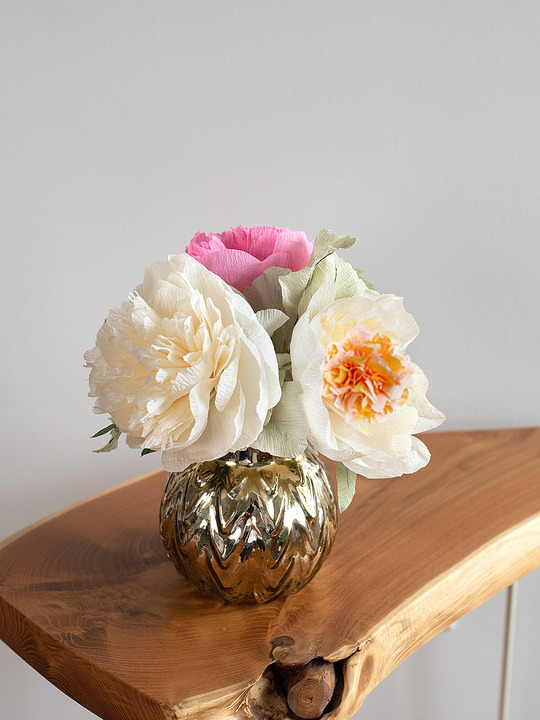 Peony for Your Thoughts | Assorted Paper Peony Bouquet