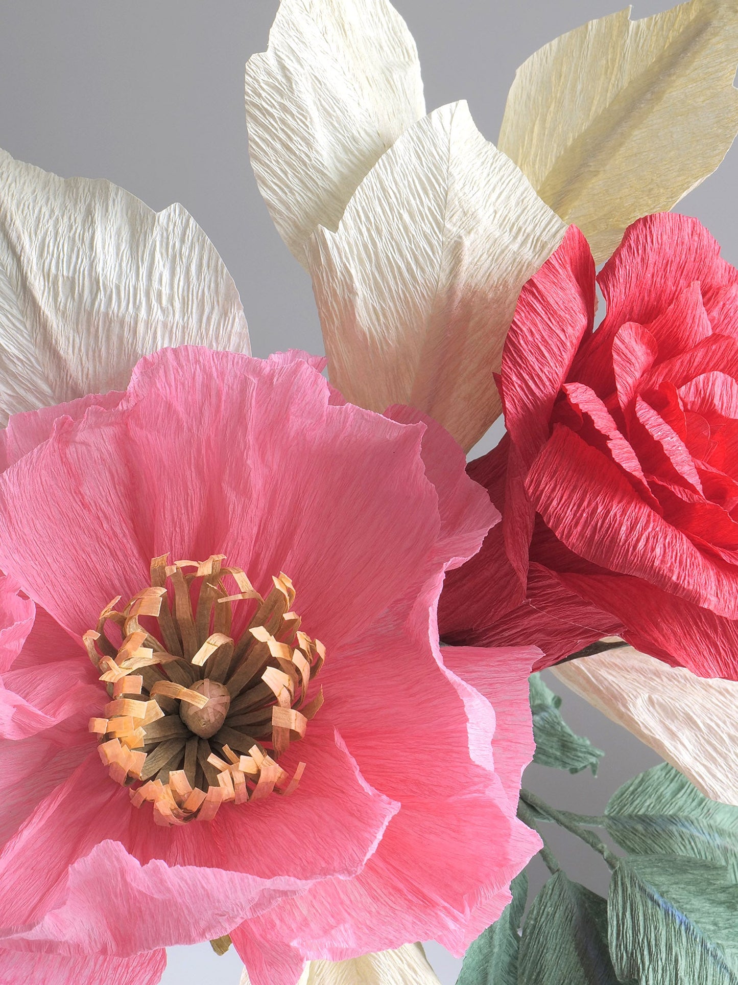 Red as a Rose | Paper Flower Bouquet