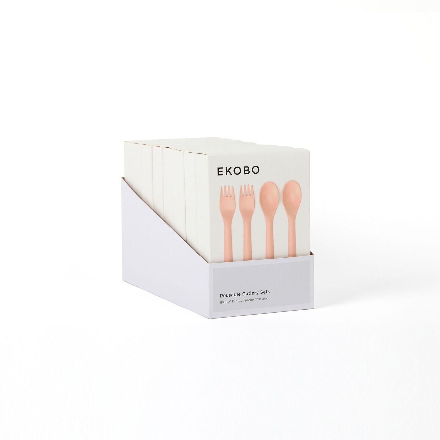 Reusable Cutlery Set Duos - Blush - Pack of 2 sets