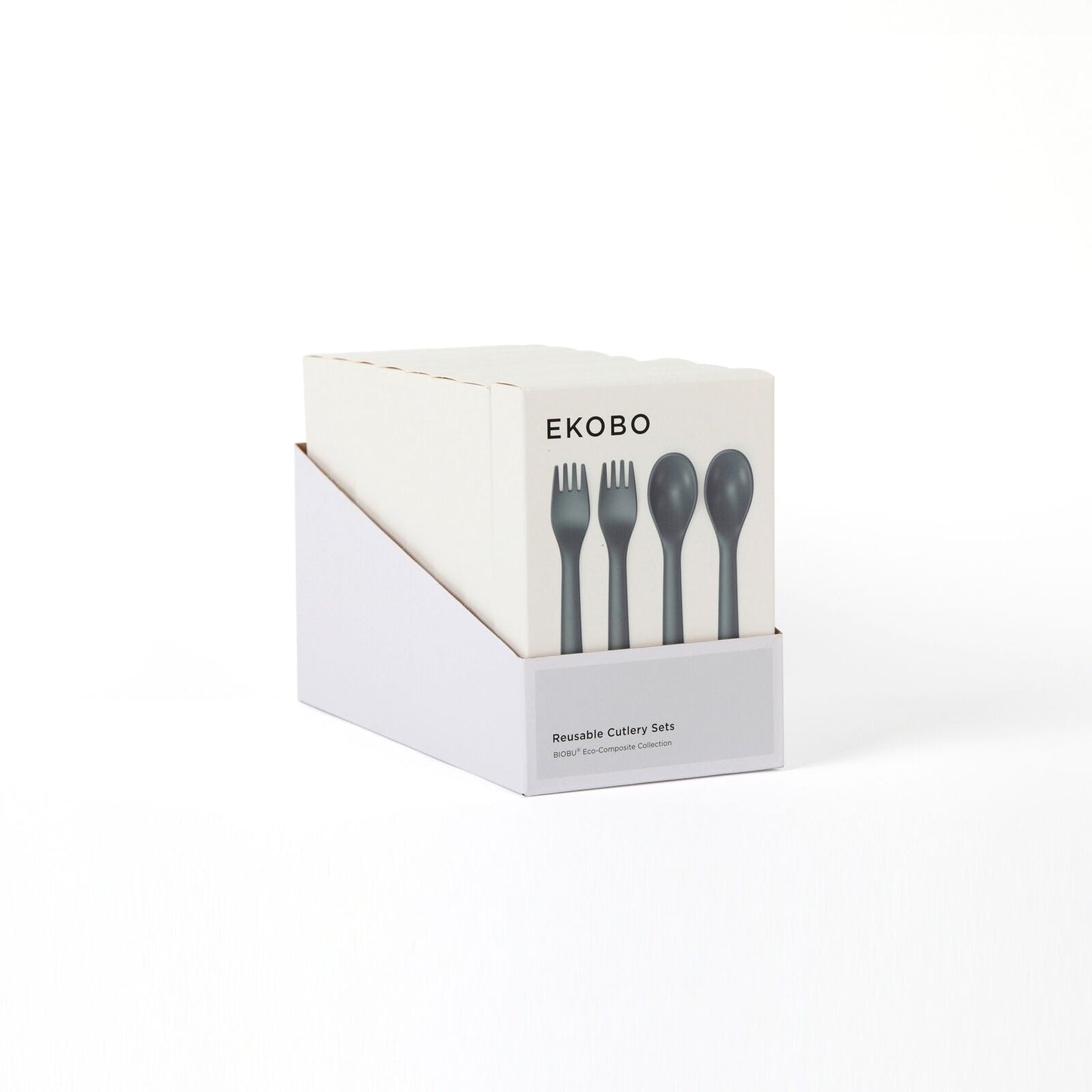 Reusable Cutlery Set Duos - Storm - Pack of 2 sets