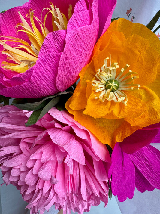 Do You | Colorful Paper Flower Bouquet