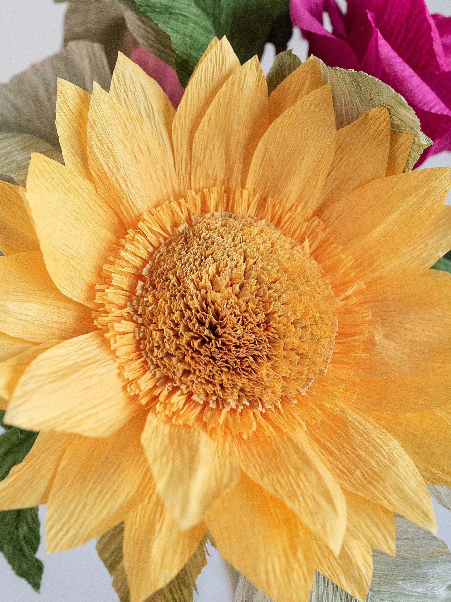Strawberry Lemonade | Mixed Paper Flower Bouquet