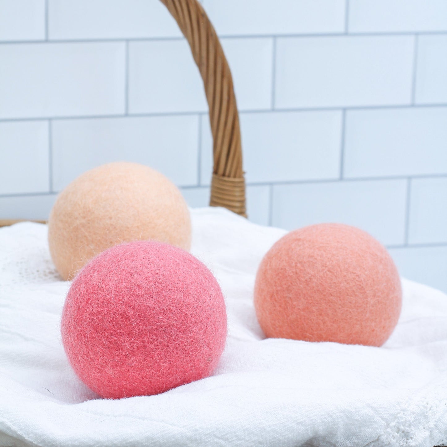 Coral Ombre (Pink) Dryer Balls