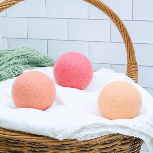 Coral Ombre (Pink) Dryer Balls