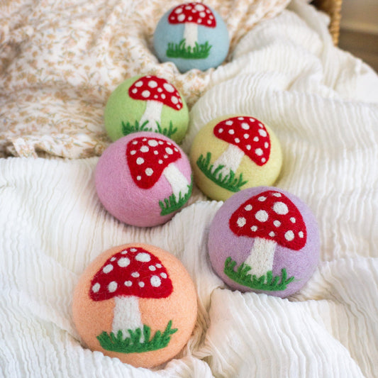 Enchanted Mushrooms - Limited Edition Dryer Balls