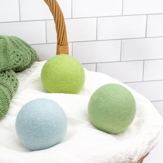 Jade Ombre (Green) Dryer Balls