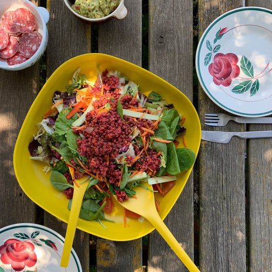 190 oz Large Salad Bowl - Lemon