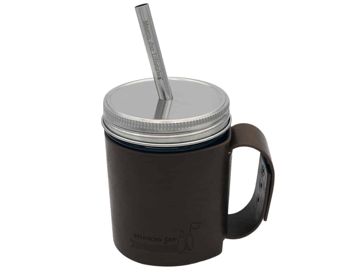 Medium Stainless Steel Smoothie Straws for Pint Mason Jars