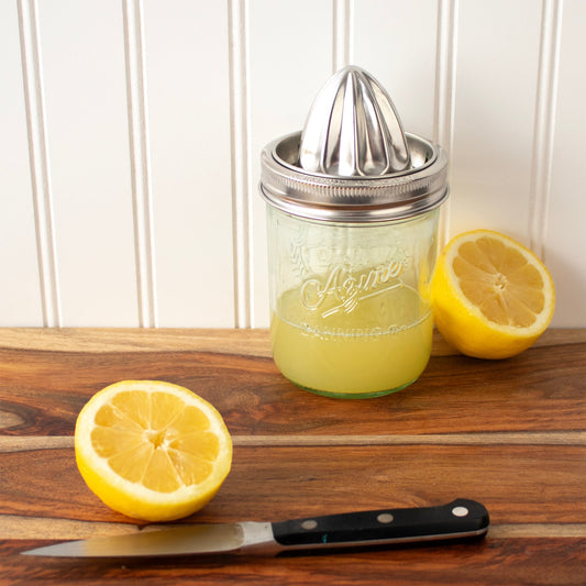 Juicing Stainless Steel Lid for Wide Mouth Mason Jars