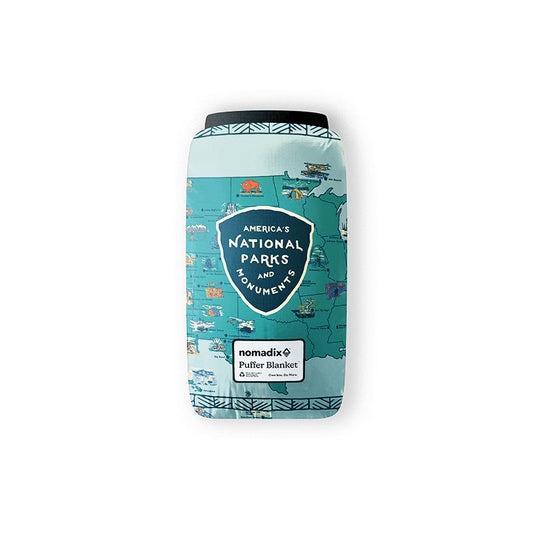 Puffer Blanket: National Parks and Monuments Map