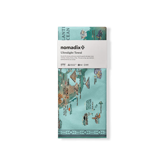Ultralight Towel: World Map