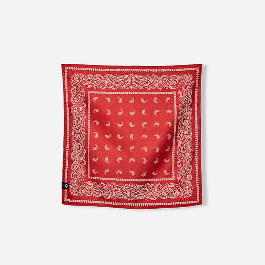 Bandana Towel: Paisley Red