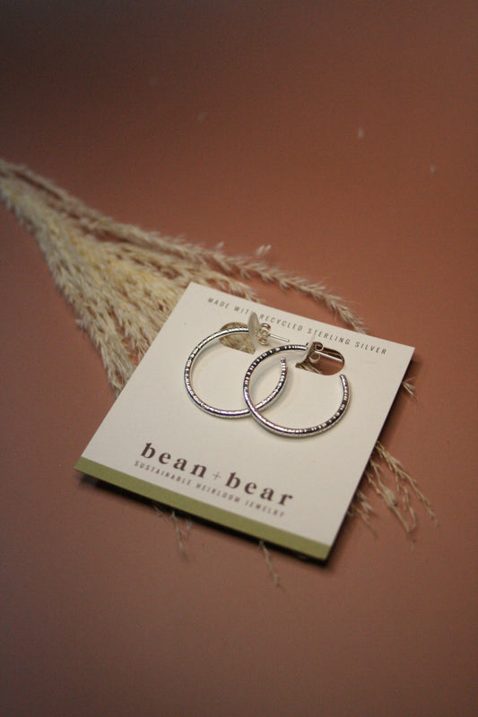 Potomac hoop earrings