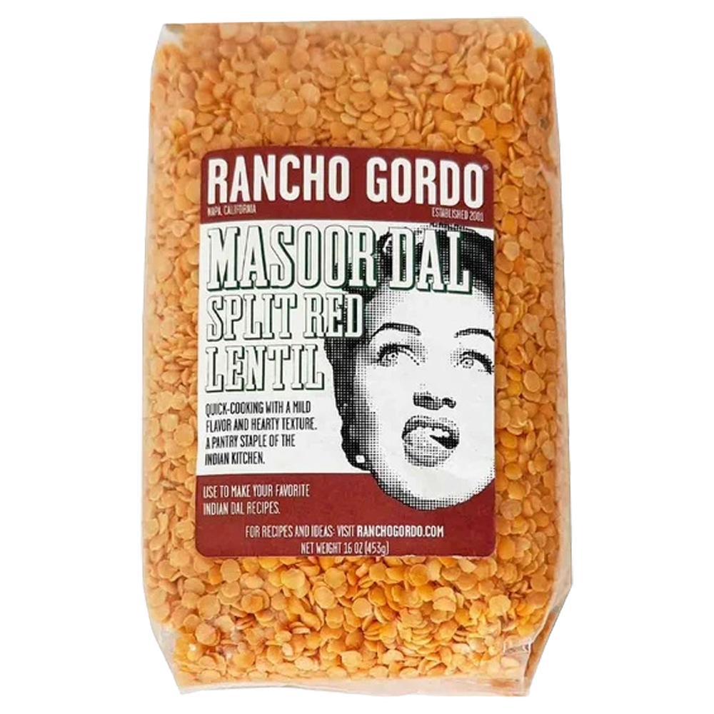 Rancho Gordo - 'Masoor Dal Split Red Lentils' Heirloom Beans (16OZ)