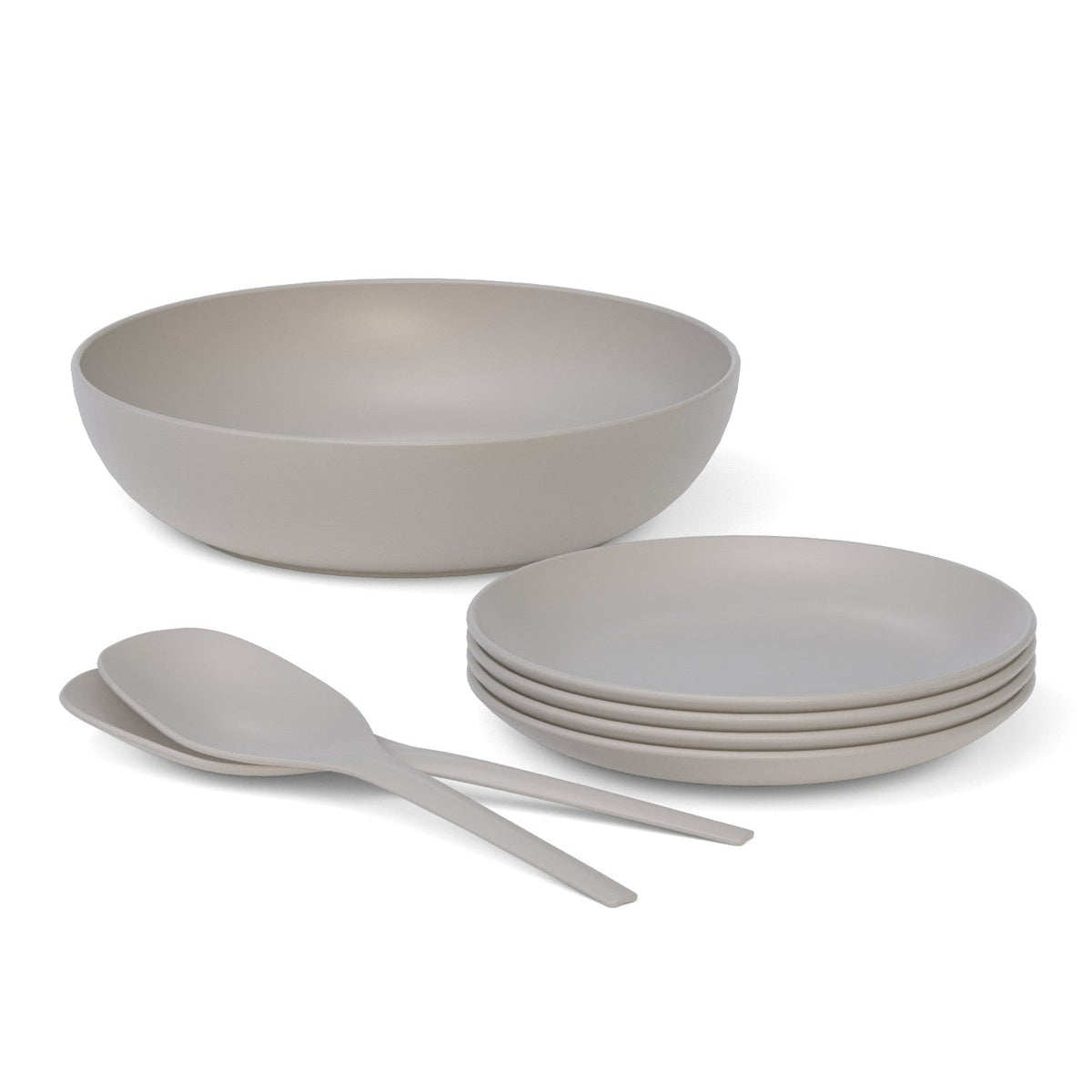 100 oz Round Salad Bowl - Stone