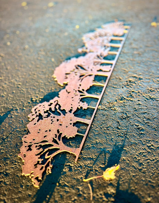 Rustic Steel Forest - Wall Art