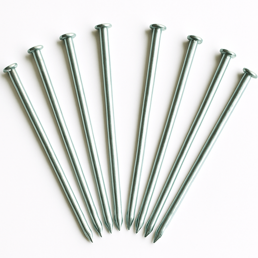 Solar Pillar Ground Anchors - Galvanized Steel - 6-inch