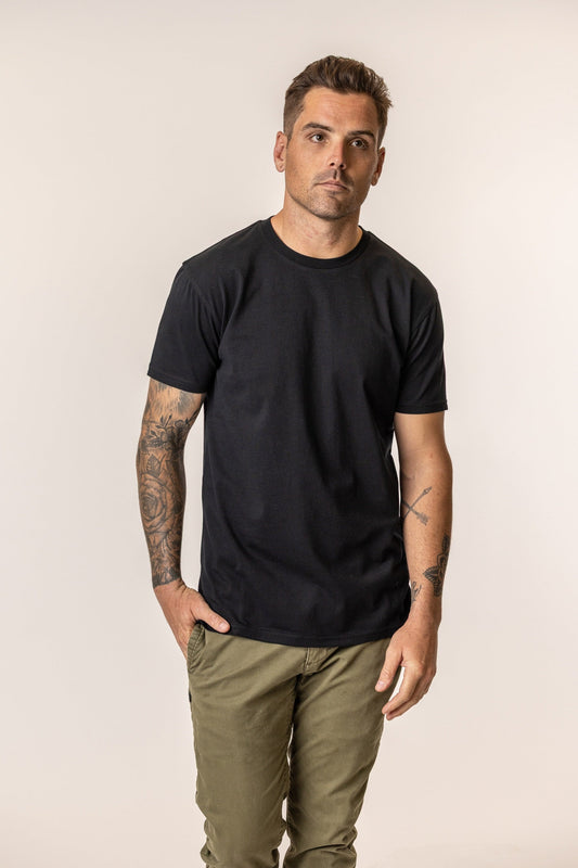 Organic Cotton Men's Crew Neck Tee