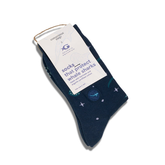 Kids Socks that Protect Whale Sharks