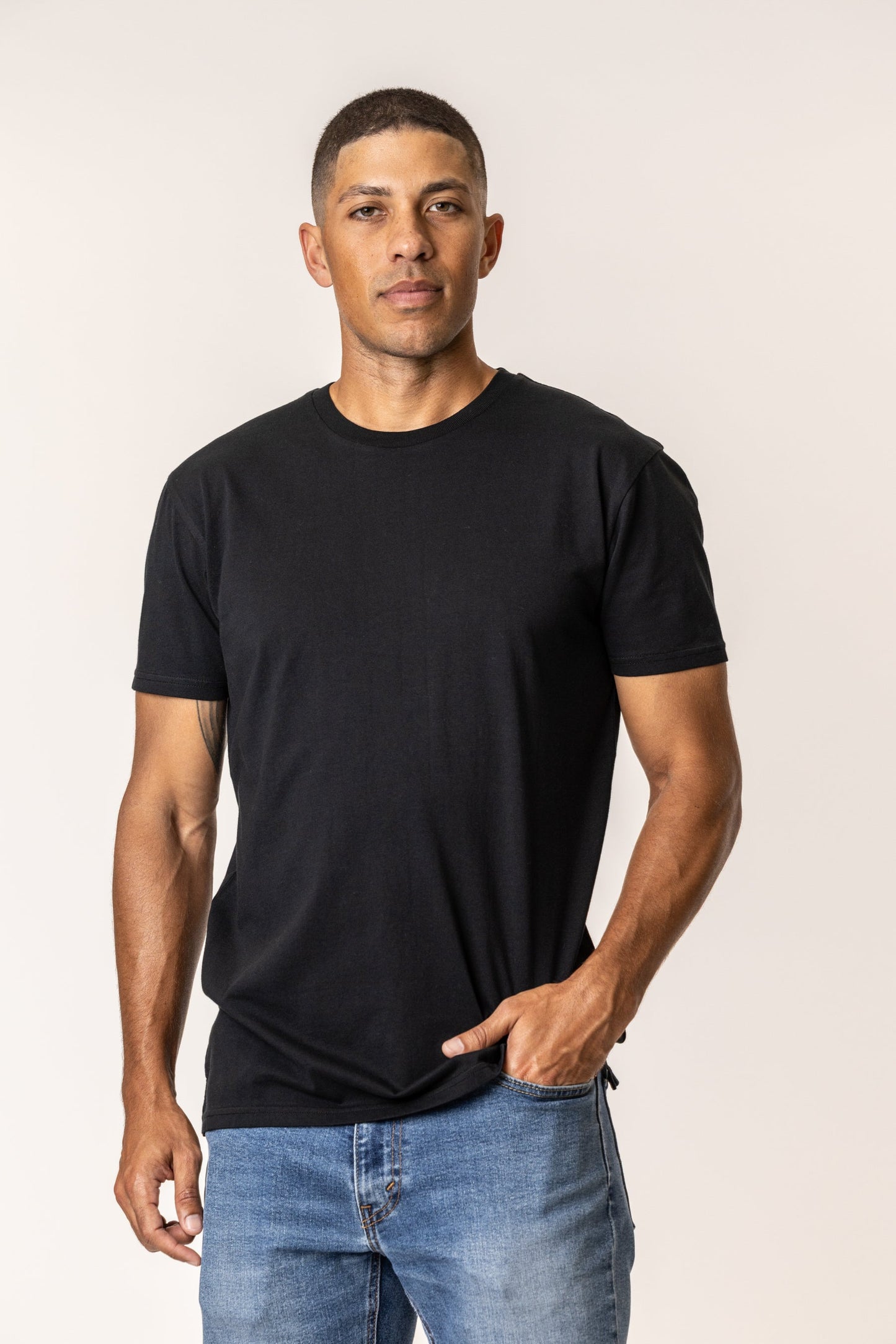 Organic Cotton Men's Crew Neck Tee