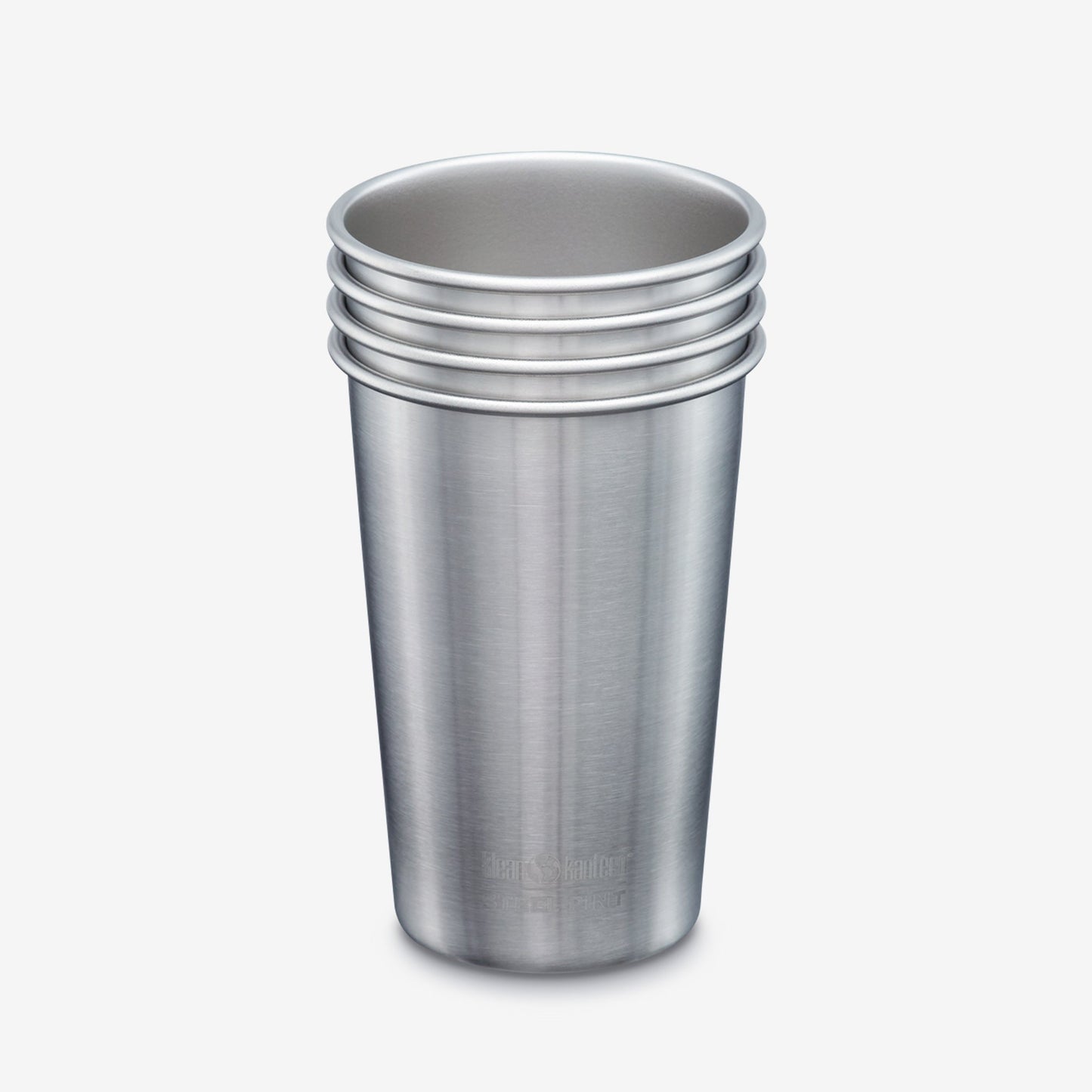 16oz Stainless Steel Pint Cup - 4 Pack