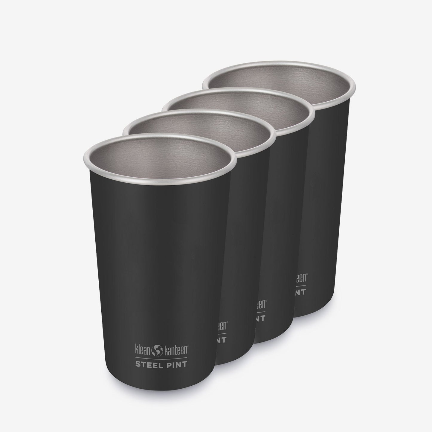 16oz Stainless Steel Pint Cup - 4 Pack