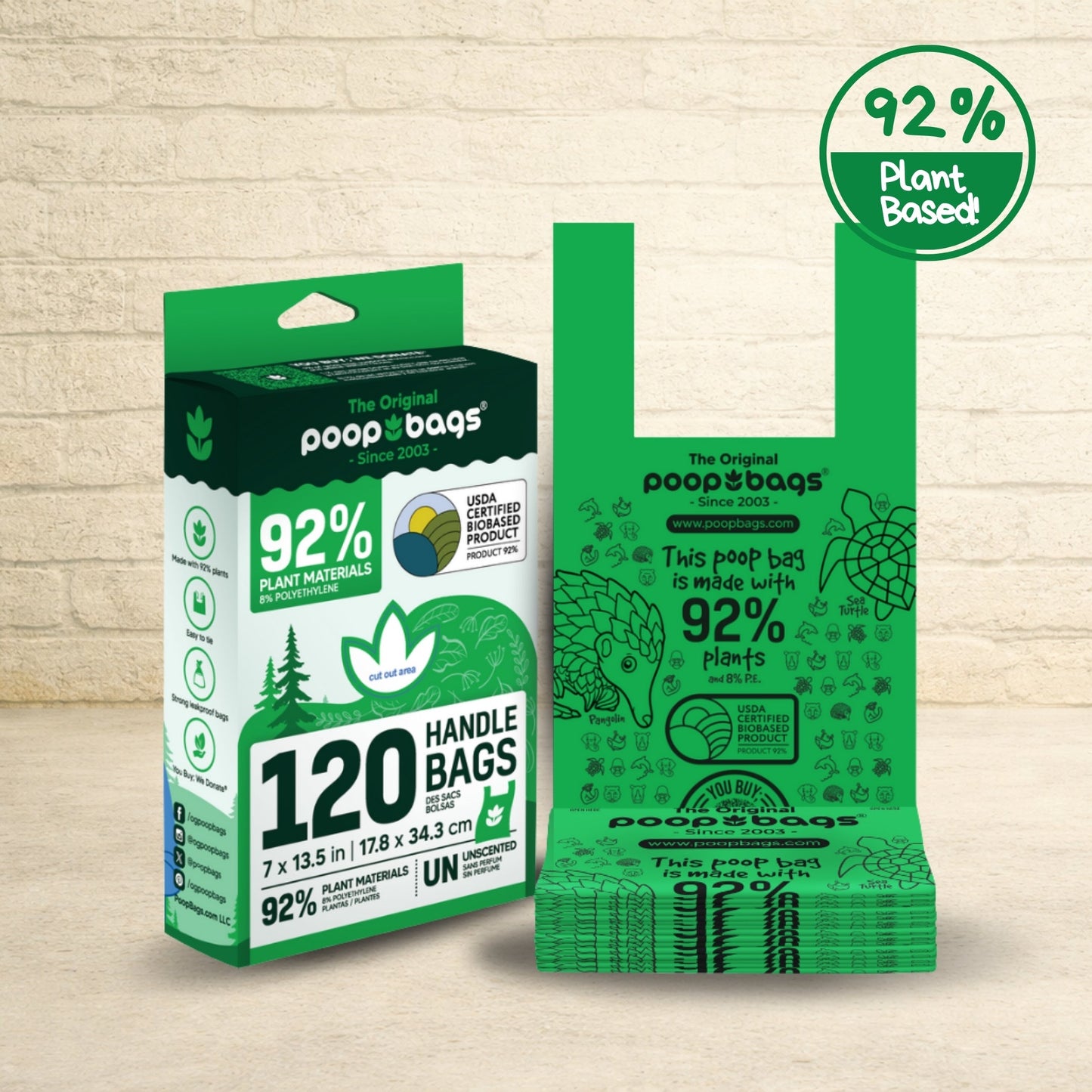 Handle Tie Poop Bags