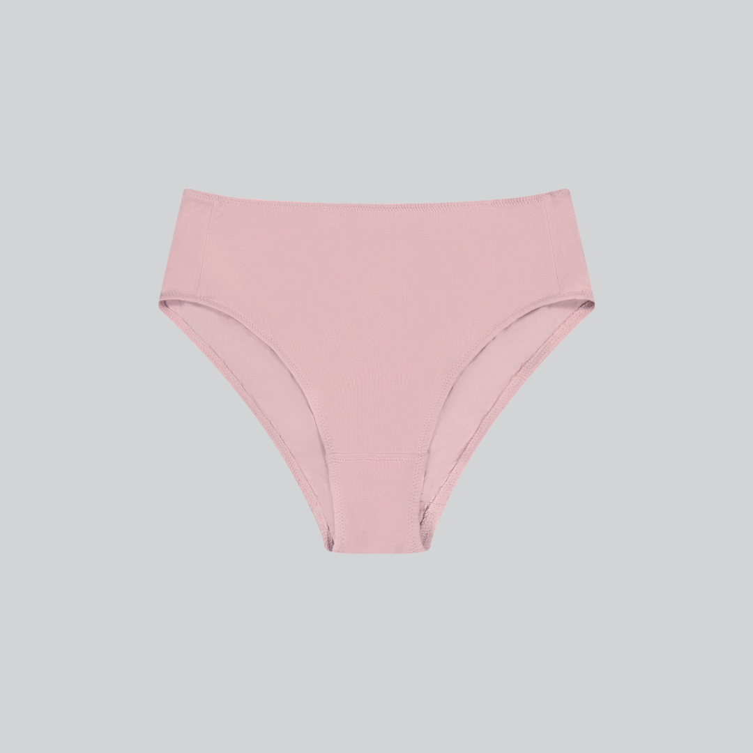 Compostable Organic Cotton High-Waist Brief