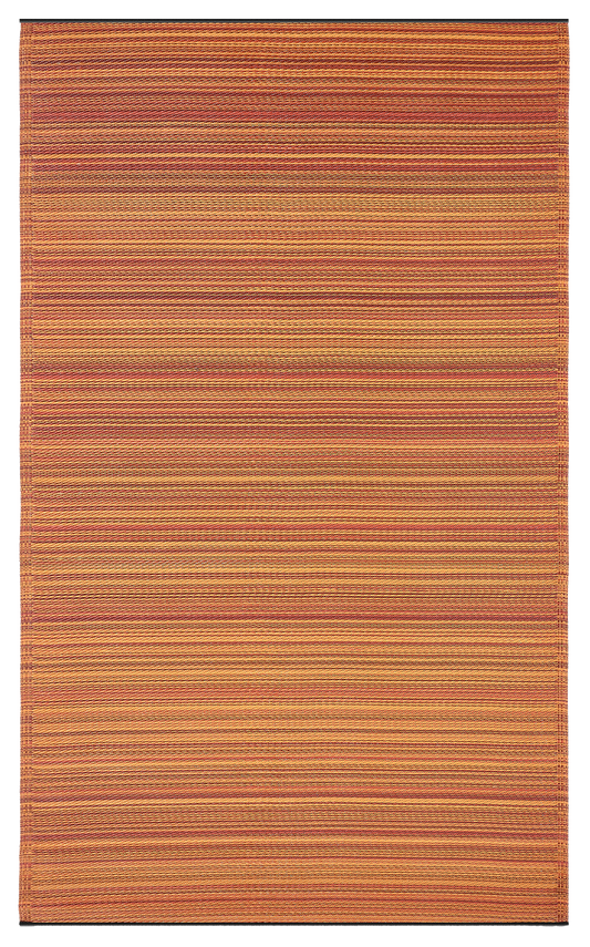 Cancun - Terracotta Outdoor Rug for Patio
