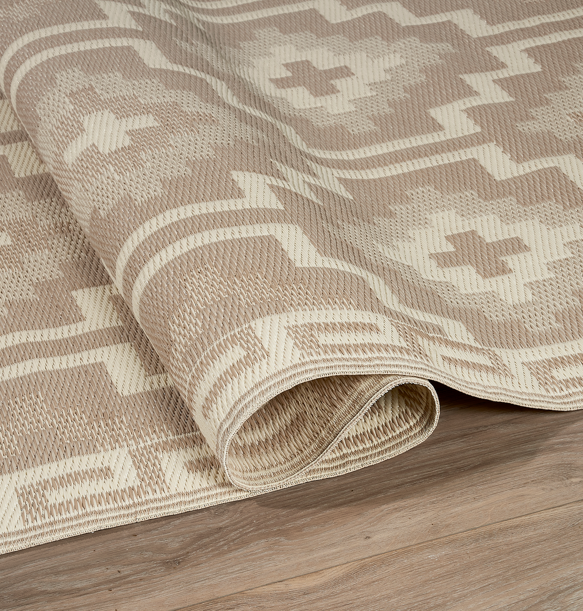 Lhasa - Mocha Outdoor Rug for Patio