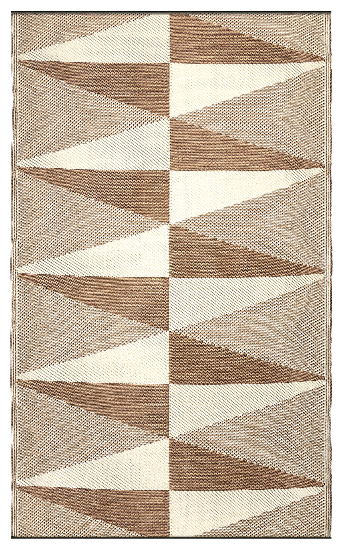 Tucson - Natural Modern Geometric Outdoor Rug for Patio