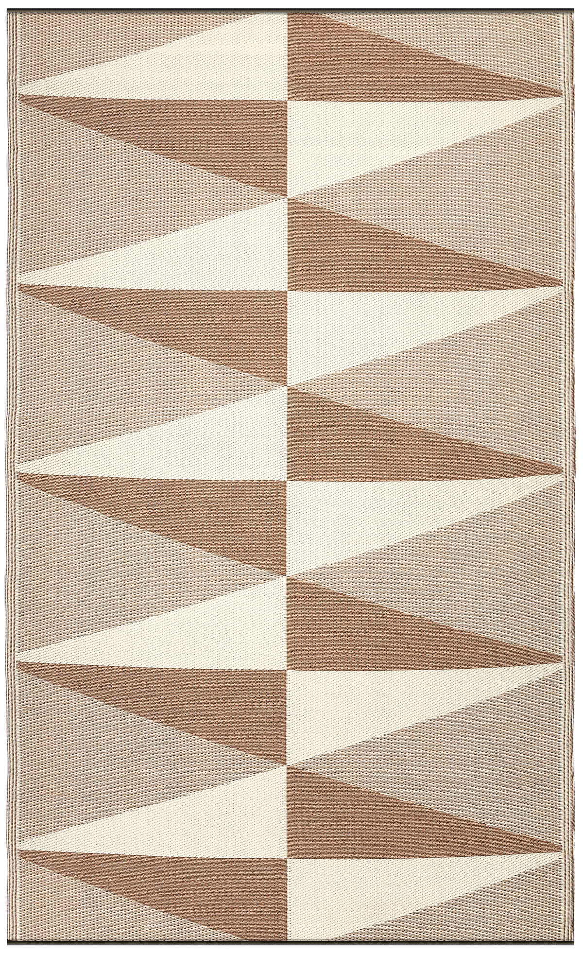 Tucson - Natural Modern Geometric Outdoor Rug for Patio